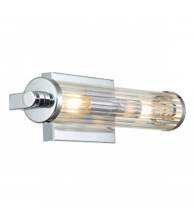 Kichler Azores Bathroom Wall Lamp Polished Chrome IP44-1