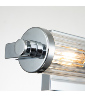 Kichler Azores Bathroom Wall Lamp Polished Chrome IP44-2