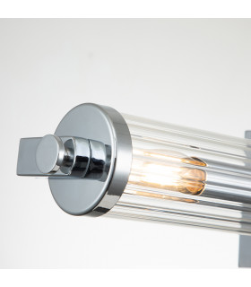 Kichler Azores Bathroom Wall Lamp Polished Chrome IP44-2