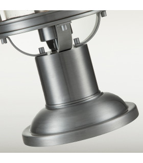 Quoizel Booker Outdoor Pedestal Light Industrial Aluminium IP44-2