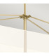 Kichler Calters Integrated LED Bar Pendant Ceiling Light Champagne Gold 3000K-4