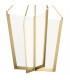 Kichler Calters Integrated LED Pendant Ceiling Light Champagne Gold 3000K-2