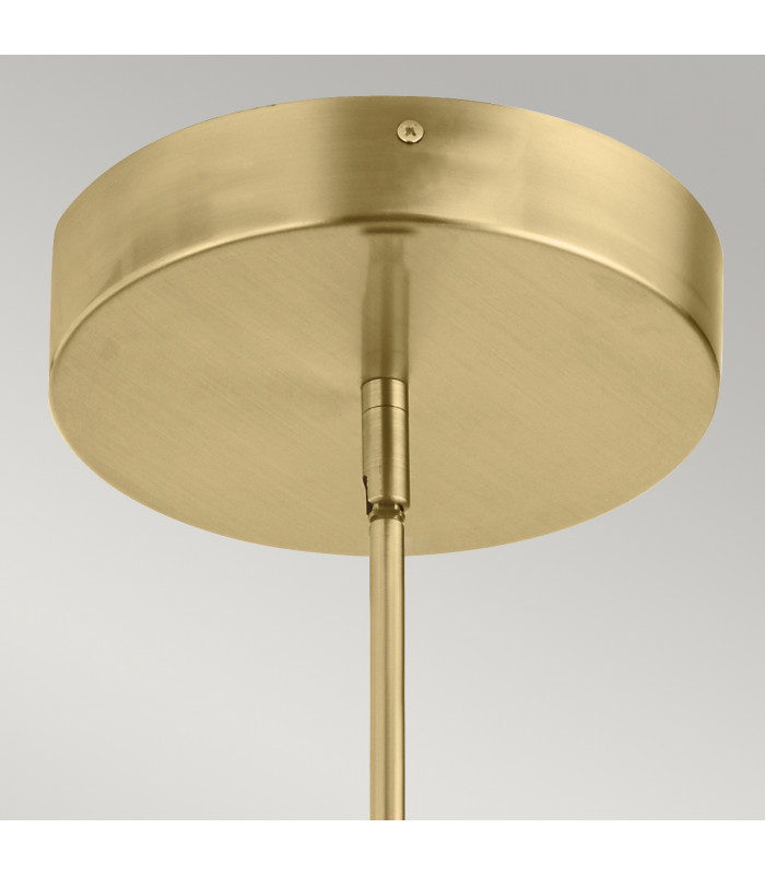 Kichler Calters Integrated LED Pendant Ceiling Light Champagne Gold 3000K-4