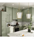 Kichler Calters Integrated LED Pendant Ceiling Light Champagne Gold 3000K-6
