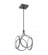Kichler Ciri Integrated LED Pendant Ceiling Light Matte Black 3000K-1