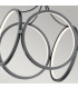 Kichler Ciri Integrated LED Pendant Ceiling Light Matte Black 3000K-4
