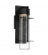 Quoizel Eames Integrated LED Outdoor Modern Wall Lamp Earth Black 3000K IP44-1