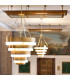 Hinkley Echelon Cylindrical Pendant Ceiling Light Heritage Brass-5