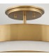 Hinkley Echelon Cylindrical Ceiling Light Heritage Brass-2