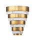 Hinkley Echelon Integrated LED Flush Wall Lamp Heritage Brass 3000K-1