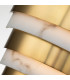 Hinkley Echelon Integrated LED Flush Wall Lamp Heritage Brass 3000K-3