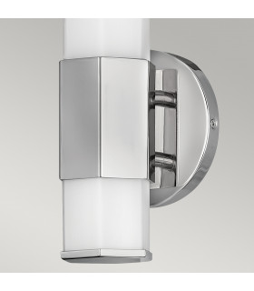 Hinkley Facet Integrated LED Bathroom Wall Lamp Polished Chrome 3000K IP44-2