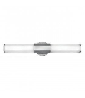 Hinkley Facet Integrated LED Bathroom Wall Lamp Polished Chrome 3000K IP44-1