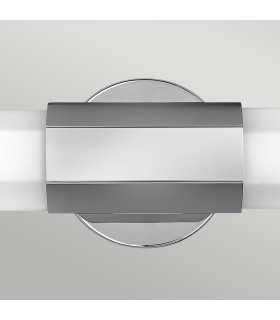 Hinkley Facet Integrated LED Bathroom Wall Lamp Polished Chrome 3000K IP44-2