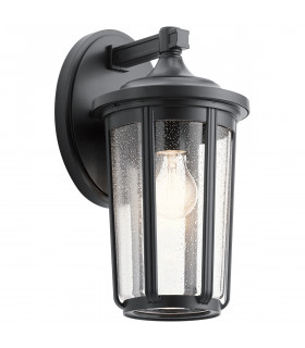 Kichler Fairfield Outdoor Wall Lantern Black IP44-1