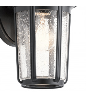 Kichler Fairfield Outdoor Wall Lantern Black IP44-2