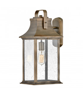 Hinkley Grant Outdoor Wall Lantern Burnished Bronze IP44-1