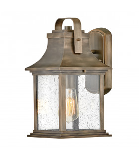 Hinkley Grant Outdoor Wall Lantern Burnished Bronze IP44-1