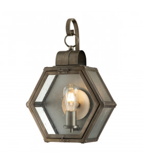 Quoizel Heath Outdoor Wall Lantern Burnished Bronze IP44-1