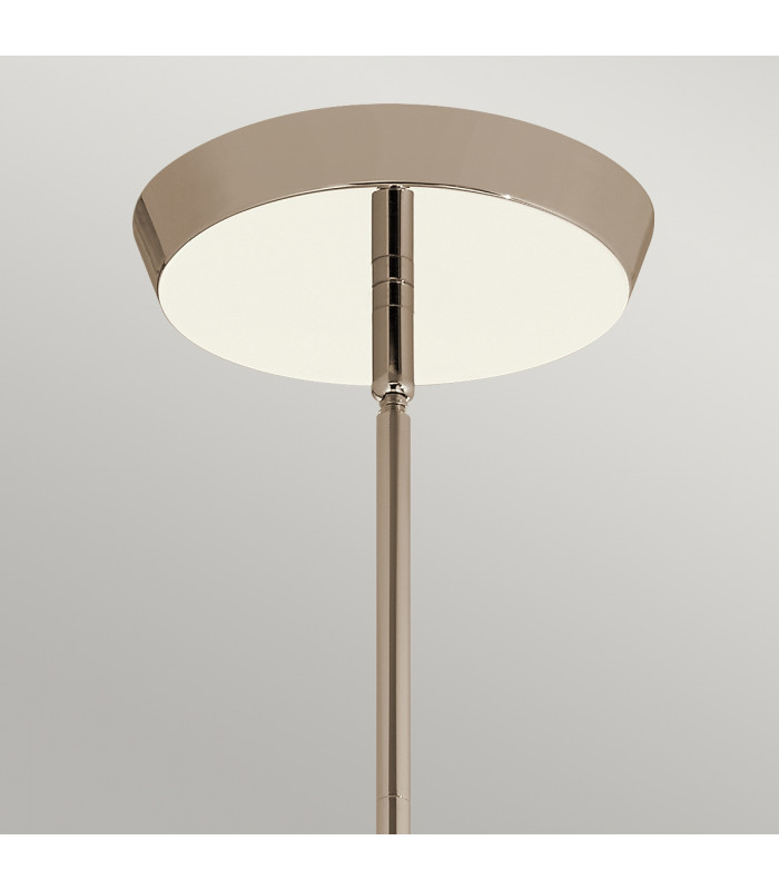 Kichler Kayva Integrated LED Multi Arm Pendant Ceiling Light Polished Nickel 3000K IP44-3