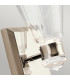 Kichler Kayva Integrated LED Wall Lamp Polished Nickel 3000K IP44-3
