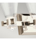 Kichler Kayva Integrated LED Wall Lamp Polished Nickel 3000K IP44-2