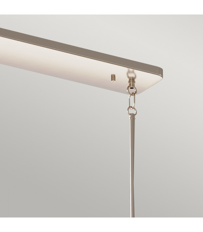 Kichler Kimrose Bar Pendant Ceiling Light Polished Nickel-2