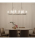 Kichler Kimrose Bar Pendant Ceiling Light Polished Nickel-6