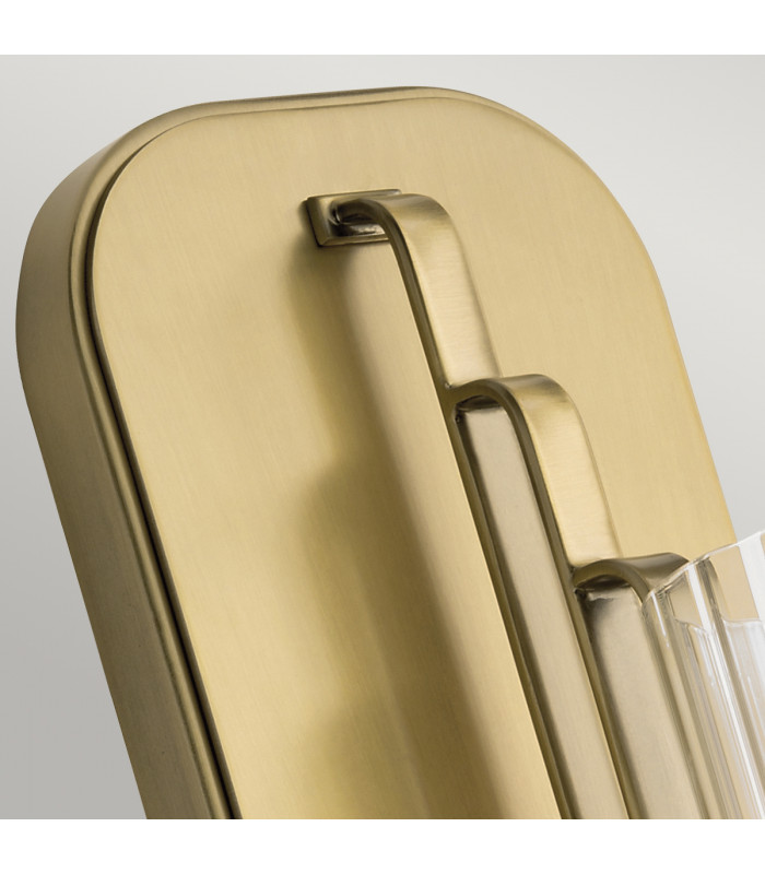 Kichler Kimrose Wall Lamp Brushed Natural Brass-2