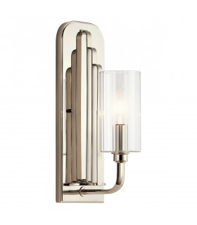 Kichler Kimrose Wall Lamp Polished Nickel-1