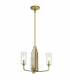 Kichler Kimrose Multi Arm Pendant Ceiling Light Brushed Natural Brass-1