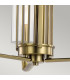Kichler Kimrose Multi Arm Pendant Ceiling Light Brushed Natural Brass-4