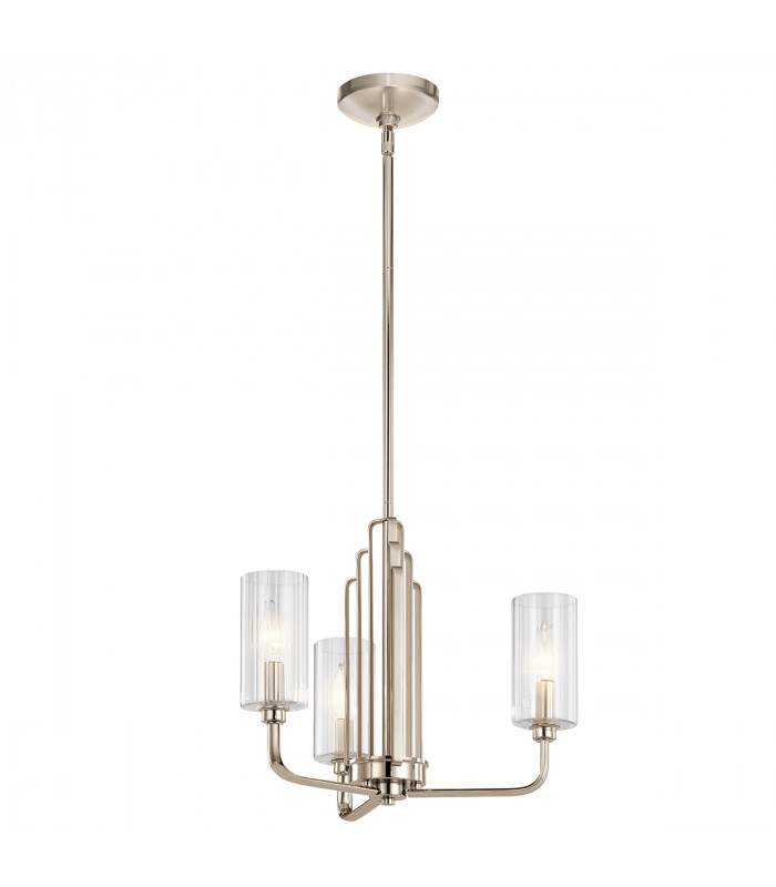 Kichler Kimrose Multi Arm Pendant Ceiling Light Polished Nickel-1