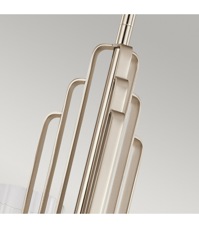 Kichler Kimrose Multi Arm Pendant Ceiling Light Polished Nickel-3