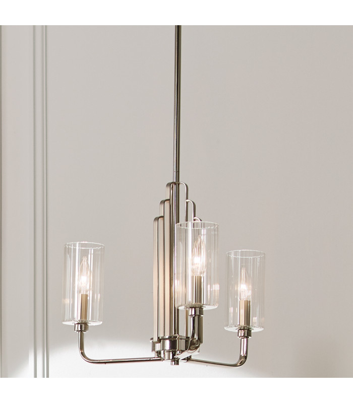 Kichler Kimrose Multi Arm Pendant Ceiling Light Polished Nickel-5