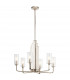 Kichler Kimrose Multi Arm Pendant Ceiling Light Polished Nickel-1