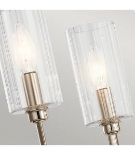 Kichler Kimrose Multi Arm Pendant Ceiling Light Polished Nickel-2