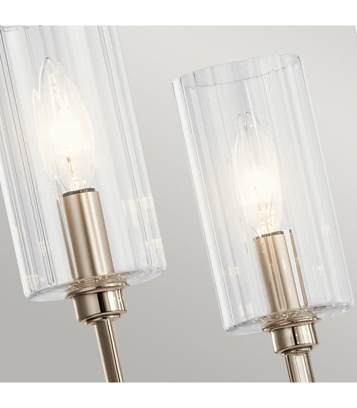 Kichler Kimrose Multi Arm Pendant Ceiling Light Polished Nickel-2