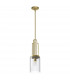 Kichler Kimrose Dome Pendant Ceiling Light Brushed Natural Brass-1