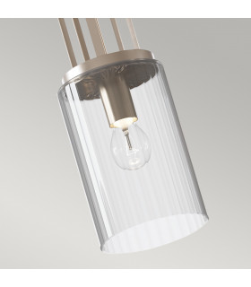 Kichler Kimrose Dome Pendant Ceiling Light Polished Nickel-2
