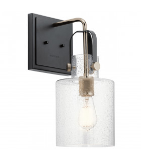 Kichler Kitner Dome Wall Lamp Polished Nickel-1
