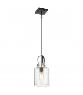 Kichler Kitner Dome Pendant Ceiling Light Natural Brass-1