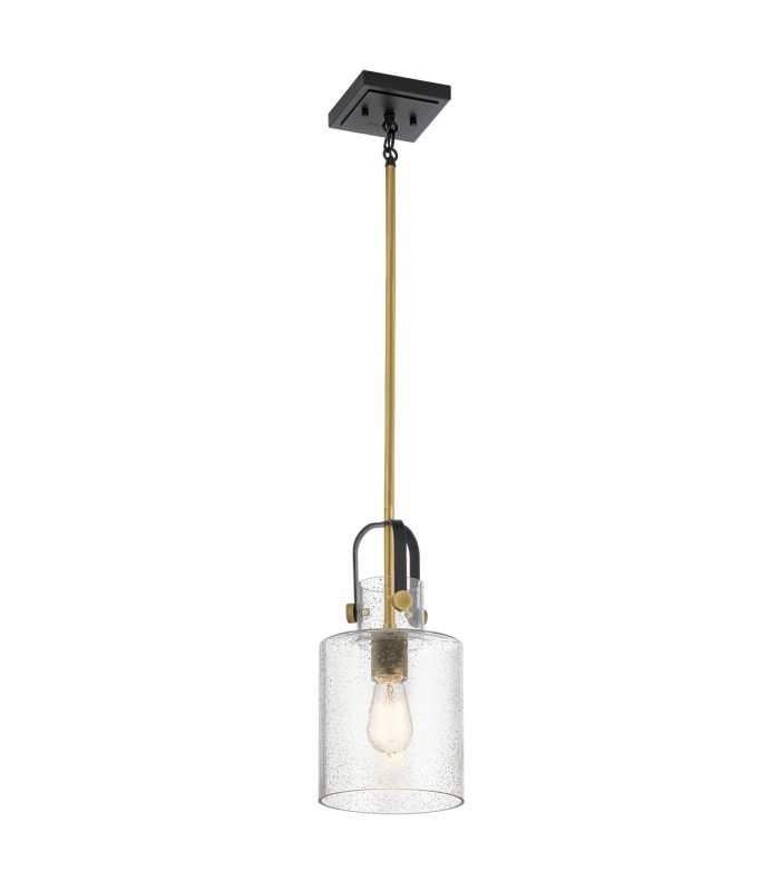 Kichler Kitner Dome Pendant Ceiling Light Natural Brass-1