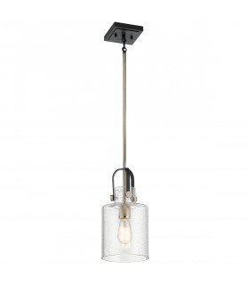 Kichler Kitner Dome Pendant Ceiling Light Polished Nickel-1