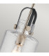 Kichler Kitner Dome Pendant Ceiling Light Polished Nickel-3