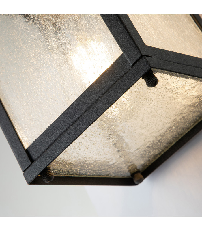 Kichler Lahden Outdoor Wall Lantern Weathered Zinc IP44-4
