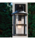 Hinkley Lakehouse Outdoor Wall Lantern Aged Zinc with Driftwood Grey IP44-6