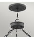 Hinkley Lakehouse Outdoor Pendant Ceiling Light Aged Zinc with Driftwood Grey IP44-2