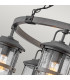 Hinkley Lakehouse Outdoor Pendant Ceiling Light Aged Zinc with Driftwood Grey IP44-3