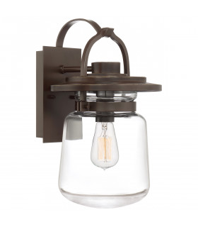 Quoizel Lasalle Outdoor Wall Lantern Western Bronze IP44-1
